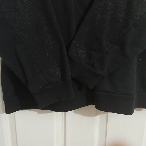 Michael Kors Black Sweatshirt 2XL Womens Monogrammed - Picture 6 of 7